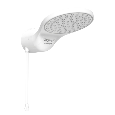Ducha Moment Eletrônica 5500W 127V Branco Zagonel