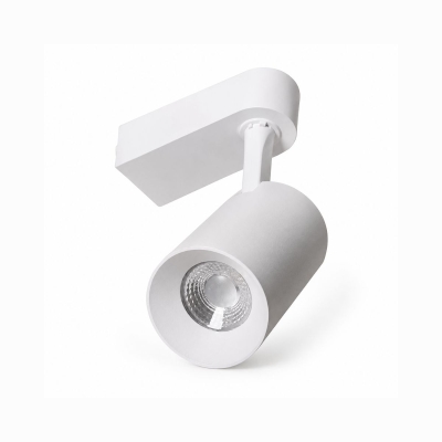 Spot Led 12w 6500k Trilho Branco Foco Multidirecional Kian