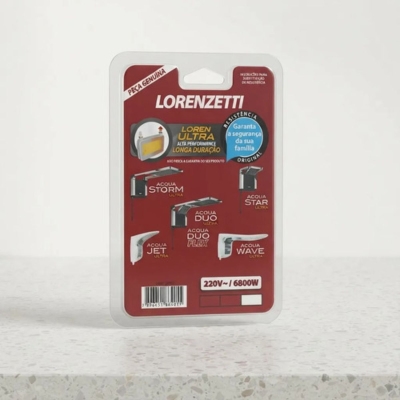 Resistência Acqua Ultra 6800W 220V 3065A Lorenzetti